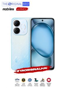 Itel A80 - 3GB RAM - 128GB Storage - PTA Approved - 12 Months Warranty - Blue - The Original Bro Mobiles - TOB27